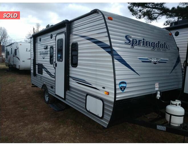 2019 Springdale Mini 1790FQ Travel Trailer at Chuck's RV Sales STOCK# 82218-1 Exterior Photo